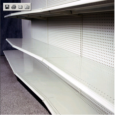 Transitional Store Shelves
