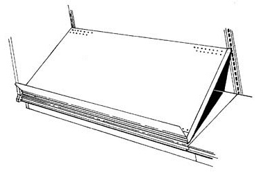 Angled Store Shelves