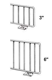 Wire Shelf Dividers